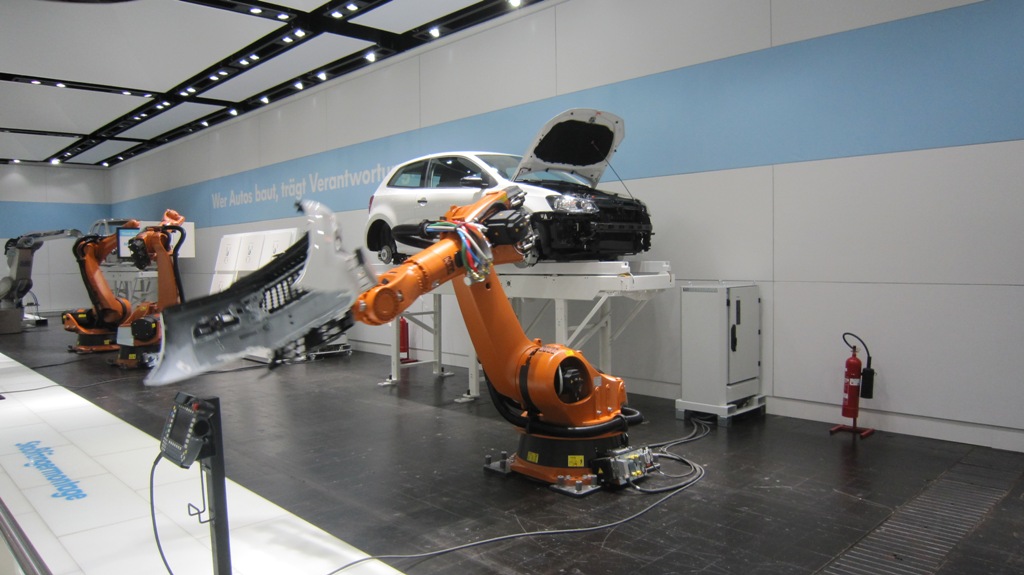 Автоматизация на произведстве Volkswagen