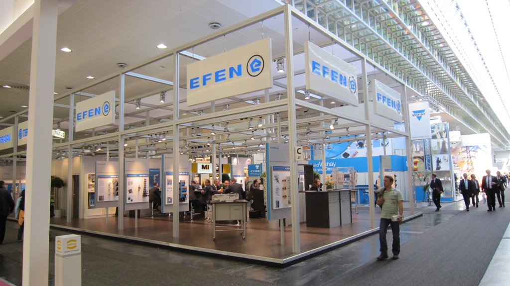 Стенд компании EFEN на выставке Ганновер 2010